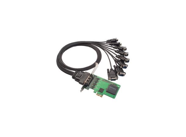 Moxa CP-168EL-A (w/o cable) 8 port RS-232 async PCI-e Low-profile 